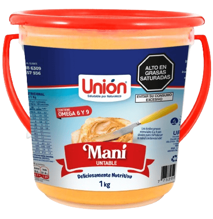 Mantequilla de Maní en envase de 1Kg