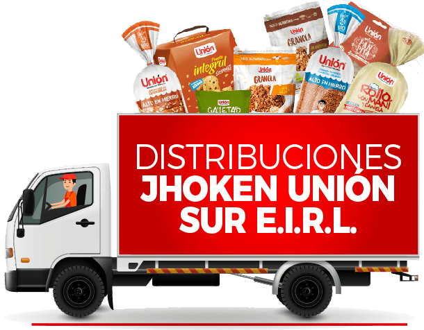 Camión repartidor de productos unión de Juliaca